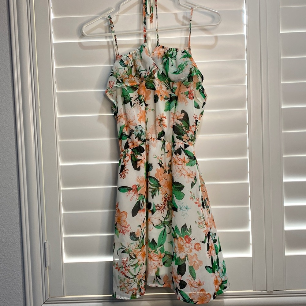 floral summer dress